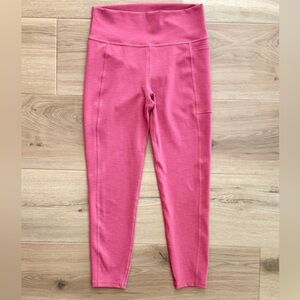 Sweaty Betty Super Sculpt Pink Leggings 7/8 Length 24” Size M